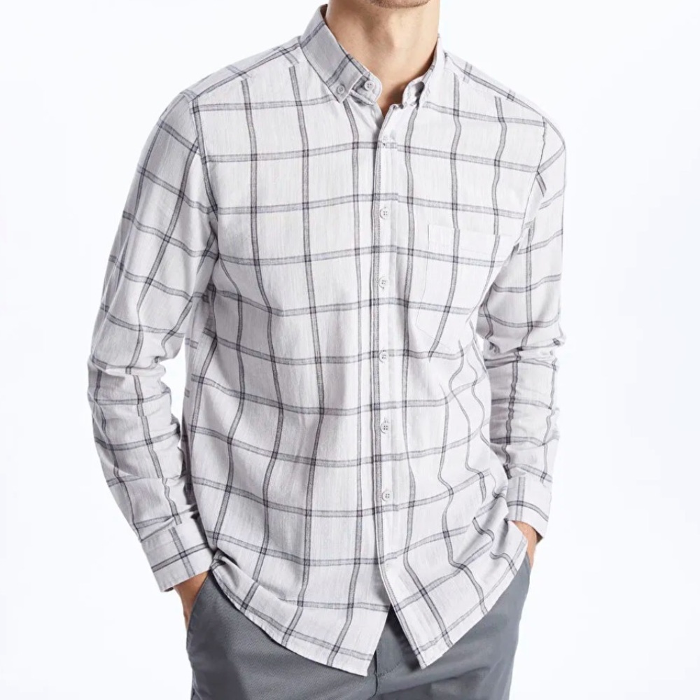 Vans Off The Wall Shirt Mens  Long Sleeve Button Down